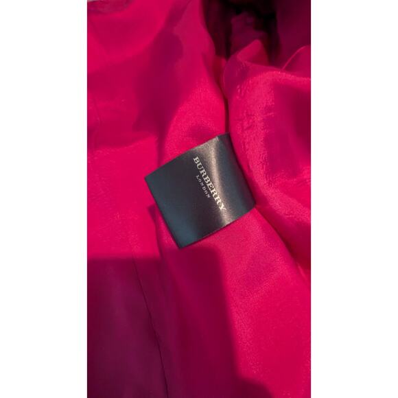 Burberry Womans Trench Coat Pink Size 10 Excellent Condition - Picture 4 of 10